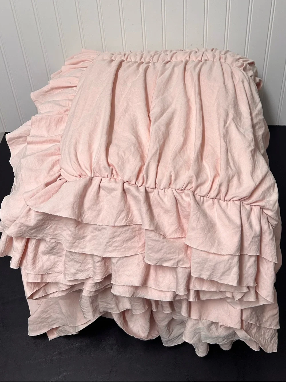 Pottery Barn Teen Chloe ruffle quilt pillow